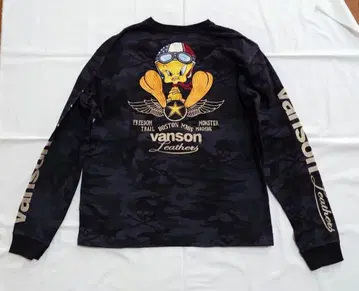 VANSON x LOONEY TUNES 론T 자수 긴팔 사이즈 XXL