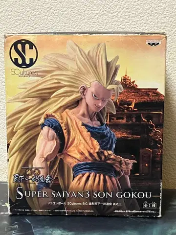 조형 천하제일무도회 드래곤볼 슈퍼 사이어인 3 손오공 피규어
