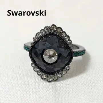 Swarovski 반지 반지 앤티크 큐빅 그린 16호
