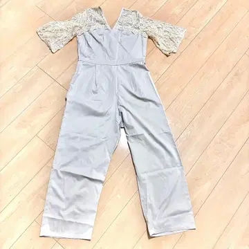 merlotplus 레이스 올인원 와이드 팬츠 결혼식 2차 모임