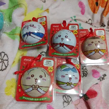 치이카와 코카콜라 크리스마스 공 오너먼트