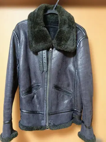 jack rose 가죽 느낌 보아 자켓