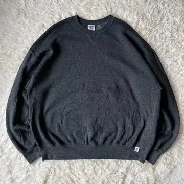 레어 사이즈 00s 러셀 애슬레틱 맨투맨 크롭 박스 XXL