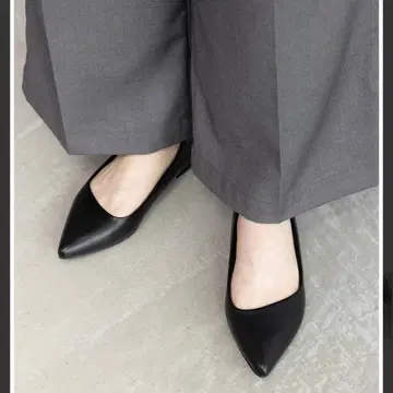 새상품급 란다 스틸레토 로우힐 펌프스