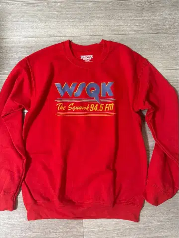 기묘한 이야기 WSQK The Squawk 트레이닝복 S 사이즈