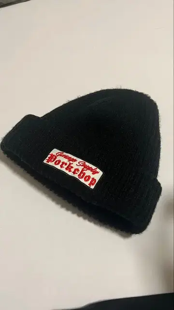 포크찹 비니 블랙 pork chop 바이커