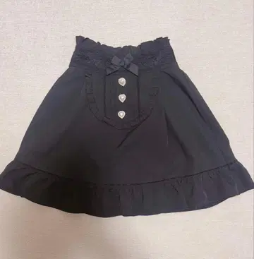 Liz Lisa 블랙 미니 스커트