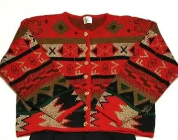 금일 한정 10% 할인 여성용 니트 가디건 노카라 자켓 금장 버튼