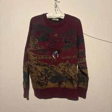 DESTINARE UOMO 패턴 니트 일본제