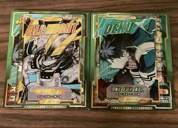 히로아카 점페스 스탯 카드 컬렉션 미도리야 이즈쿠 올마이트