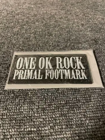 ONE OK ROOK 와펜 키링 넥스트랩 3종