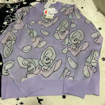 미사용 택 포함 영 오이스터 니트 L 사이즈