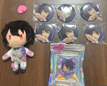 앙스타 사쿠마 리츠 캔뱃지 봉제 인형