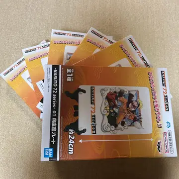 NARUTO 72 시리즈 계단 플레이트 6개 세트