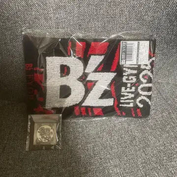 B'z FYOP LIVE 루프 타월 차리티 핀 배지