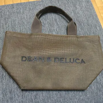 DEAN & DELUCA 메쉬 토트백 골드 S