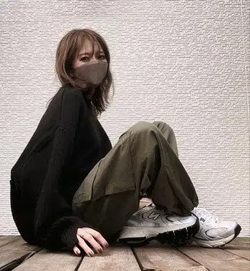 SEABLE 코쿤 니트 오버 사이즈 베이지