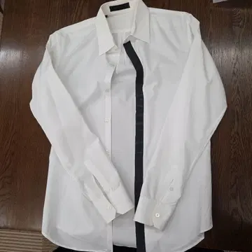 LITHIUM HOMME 화이트 긴팔 셔츠 46