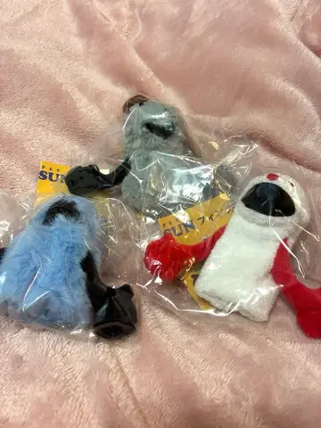 순순 핑거 퍼펫 3개 가챠가챠