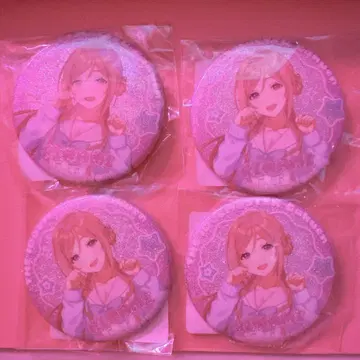 학마스 DMM 스크래치 복권 히메사키 리나미 E상 캔뱃지 4개 세트