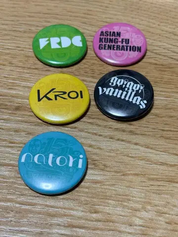 아티스트 배지 세트 5개