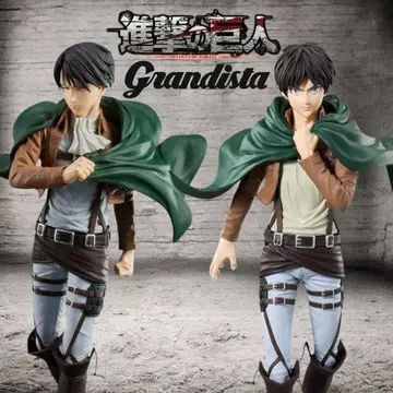 Grandista 리바이 엘렌 피규어 진격의 거인 미사용 미개봉 새상품