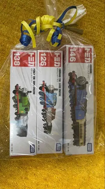 토미카 3개 세트 기관차 토마스 미개봉