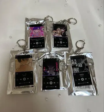 시마 뮤직 플레이어풍 키링 아크릴 키링