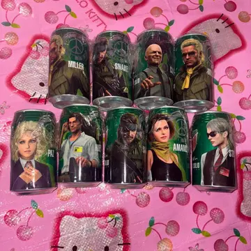 마운틴듀 메탈기어솔리드 콜라보 캔 9개 세트