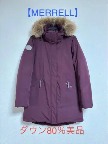 [ MERRELL ] 머렐 다운 자켓 다운 80% 마룬 L 새상품급