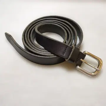 소가죽 벨트 블랙