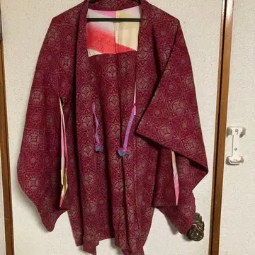 레트로한 긴 겉옷 다이쇼 로망