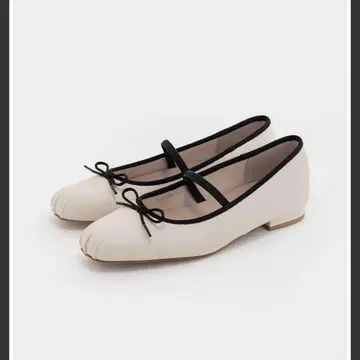 [ 미사용 ] RANDA 개더 디자인 발레 슈즈