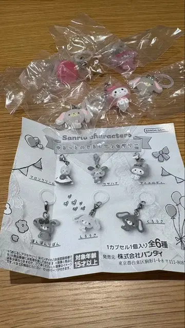 산리오 캐릭터즈 윳토 메지루시 액세서리 [세미 컴프]