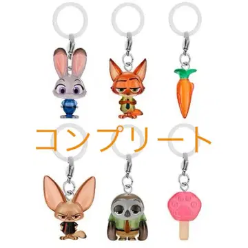 당일 발송 주토피아 메지루시 액세서리 전 6종 컴플리트