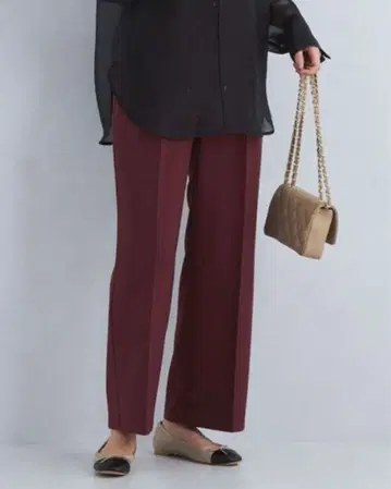 택 포함 새상품 [ 결론 시리즈 ] 가을 니하이 플레어 팬츠