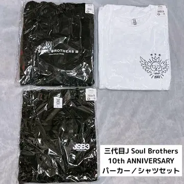 3대 J Soul Brothers 후드티 셔츠 세트