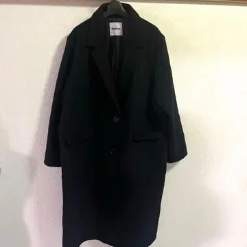 PUNUS 레어 사이즈 롱 코트 사이즈 4 블랙