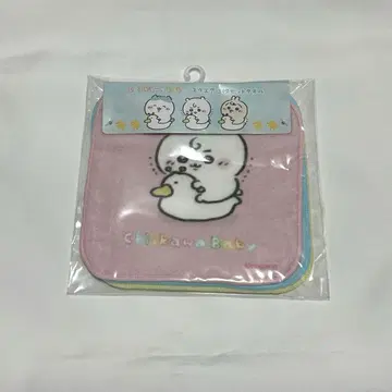 치이카와 baby 스퀘어 3장 세트 타월