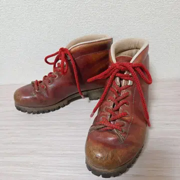 바스크 트레킹 부츠 US 6 약 23cm 가죽 빈티지 브라운
