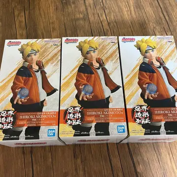 NARUTO NEXT GENERATlONS 인계 조형 열전 3개 세트