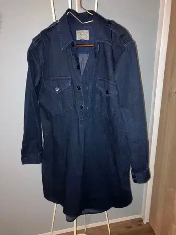 데님 셔츠 원피스