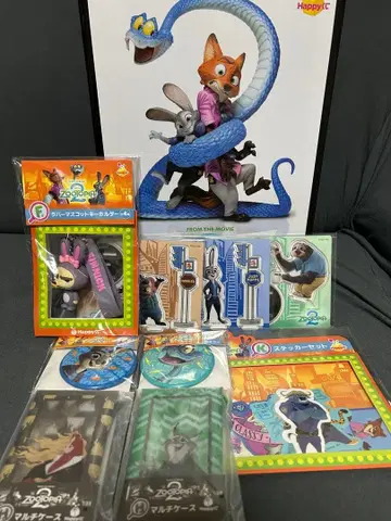 주토피아 2 포스터 피규어 A상 happy 복권 해피 복권