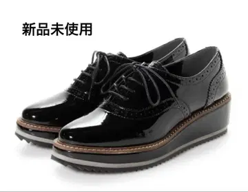 EVOL 통굽 레이스업 슈즈 드레스 슈즈 22