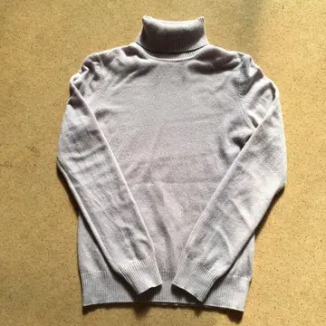 터틀넥 스웨터 캐시미어 100%