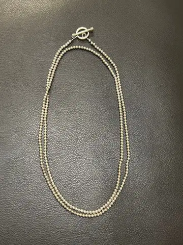 BASENOTES 실버 목걸이 78cm