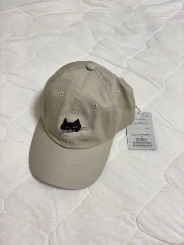 베이지 고양이 캡 새상품