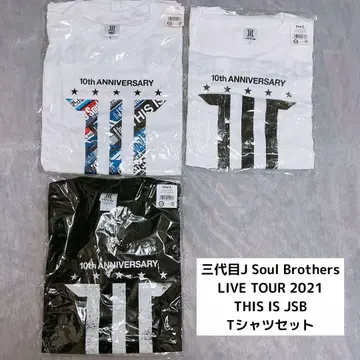 삼대째 J Soul Brothers 티셔츠 세트