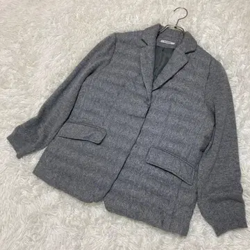 So close 디노스 니트 다운 자켓 그레이 빅 사이즈 LL