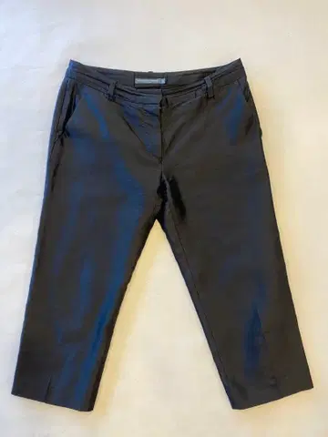 ALEXANDER MCQUEEN 블랙 슬랙스 38 미들 기장